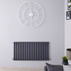Radiateur Design Horizontal Anthracite Saffre 63, 5cm x 122, 3cm x 8cm 2082 Watts