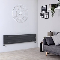 Radiateur Design Horizontal Anthracite Sloane 35, 4cm x 160cm x 5, 3cm 773 Watts