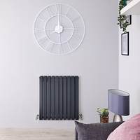 Radiateur Design Horizontal Anthracite Sloane 63, 5cm x 59cm x 7, 1cm 934 Watts