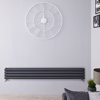 Radiateur Design Horizontal Anthracite Vitality 23, 6cm x 178cm x 7, 8cm 921 Watts