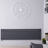 Radiateur Design Horizontal Anthracite Vitality 47, 2cm x 178cm x 5, 6cm 1162 Watts