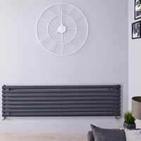 Radiateur Design Horizontal Anthracite Vitality 47, 2cm x 178cm x 5, 6cm 1162 Watts
