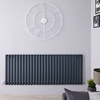 Radiateur Design Horizontal Anthracite Vitality 63, 5cm x 164, 7cm x 5, 6cm 1671 Watts