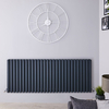 Radiateur Design Horizontal Anthracite Vitality 63, 5cm x 164, 7cm x 7, 8cm 2609 Watts