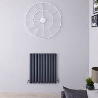 Radiateur Design Horizontal Anthracite Vitality 63, 5cm x 59cm x 7, 8cm 932 Watts
