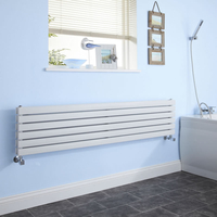 Radiateur Design Horizontal Blanc Sloane 35, 4cm x 160cm x 7, 4cm 1308 Watts