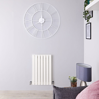 Radiateur Design Horizontal Blanc Sloane 63, 5cm x 41, 3cm x 5, 4cm 421 Watts