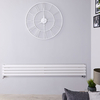 Radiateur Design Horizontal Blanc Vitality 23, 6cm x 160cm x 7, 8cm 815 Watts