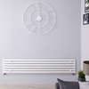 Radiateur Design Horizontal Blanc Vitality 35, 4cm x 160cm x 5, 6cm 815 Watts