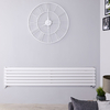 Radiateur Design Horizontal Blanc Vitality 35, 4cm x 160cm x 7, 8cm 1101 Watts