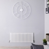 Radiateur Design Horizontal Blanc Vitality 40cm x 100cm x 5, 6cm 770 Watts