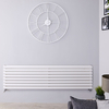 Radiateur Design Horizontal Blanc Vitality 47, 2cm x 178cm x 7, 8cm 1798 Watts