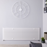 Radiateur Design Horizontal Blanc Vitality 59cm x 160cm x 7, 8cm 1299 Watts