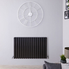 Radiateur Design Horizontal Noir Vitality 63, 5cm x 100cm x 7, 8cm 1584 Watts