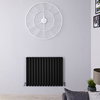 Radiateur Design Horizontal Noir Vitality 63, 5cm x 82, 6cm x 7, 8cm 1304 Watts