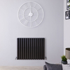 Radiateur Design Horizontal Noir Vitality 63, 5cm x 83, 4cm x 7, 8cm 1304 Watts