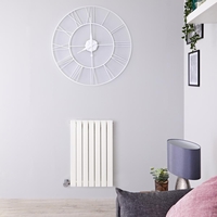 Radiateur design électrique horizontal - Blanc - 63, 5 cm x 41, 3 cm x 5, 4 cm - Sloane