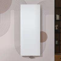 Radiateur design plat vertical – Anthracite – 180 cm x 30 cm – Panneau moderne chauffant – Hudson Reed Ria
