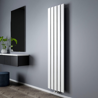 Radiateur design vertical - Aluminium blanc - 180 x 47 cm - Design moderne - Aris - Hudson Reed