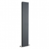 Radiateur design vertical – 175 cm x 29, 5 cm – Anthracite – Rang double – Sterling Quinn
