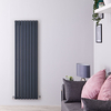 Radiateur design vertical – Anthracite – 160 cm x 47, 2 cm – Sloane