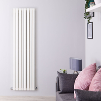 Radiateur design vertical – Blanc - 178 cm x 47, 2cm – Double rangs - Sloane