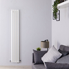 Radiateur design vertical – Blanc – 160 cm x 23, 6 cm – Double rangs - Vitality