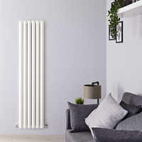 Radiateur design vertical – Blanc – 178 cm x 42 cm – Double rangs – Salisbury