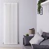 Radiateur design vertical – Blanc – 178 cm x 59 cm – Double rangs - Vitality
