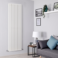 Radiateur design vertical – Blanc – 178 x 63 cm - 2 rangs - Design moderne – Delta - Hudson Reed