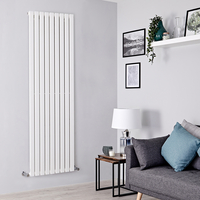 Radiateur design vertical – Blanc – 178 x 63 cm – Design moderne - Chauffage central - Delta - Hudson Reed