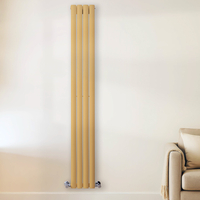 Radiateur design vertical – Jaune (Autumn Yellow) – 178 cm x 23, 6 cm – Rang double – Vitality