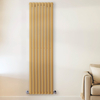 Radiateur design vertical – Jaune (Autumn Yellow) – 178 cm x 47, 2 cm – Rang double – Vitality