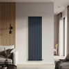 Radiateur design vertical à panneau plat – Bleu (Regal Blue) – 178 cm x 56 cm – Rang simple – Delta