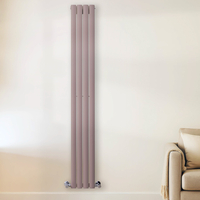 Radiateur design vertical – Violet (Dahlia Purple) – 178 cm x 23, 6 cm – Rang double – Vitality