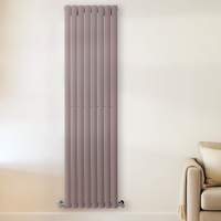 Radiateur design vertical – Violet (Dahlia Purple) – 178 cm x 47, 2 cm – Rang double – Vitality