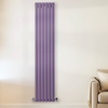 Radiateur design vertical – Violet (Lush Purple) – 178 cm x 23, 6 cm – Rang double – Vitality