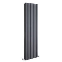 Radiateur Design Vertical Acier Gris Anthracite Chauffage Central Eau