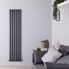 Radiateur Design Vertical Anthracite Salisbury 178cm x 42cm x 6cm 1050 Watts