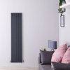 Radiateur Design Vertical Anthracite Sloane 160cm x 35, 4cm x 7, 2cm 1193 Watts