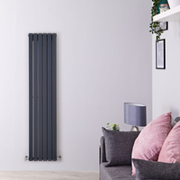 Radiateur Design Vertical Anthracite Sloane 160cm x 35, 4cm x 7, 2cm 1193 Watts