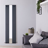 Radiateur Design Vertical Anthracite Vitality 180cm x 49, 9cm x 5, 5cm 1030 Watts