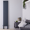 Radiateur Design Vertical avec Pieds de Support Anthracite Vitality Plus 200cm x 35, 4cm x 7, 8cm 1401 Watts