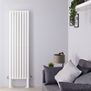 Radiateur Design Vertical avec Pieds de Support Blanc Vitality Plus 180cm x 47, 2cm x 7, 8cm 1638 Watts