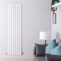 Radiateur Design Vertical Blanc Delta 178cm x 49cm x 4, 7cm 1152 Watts