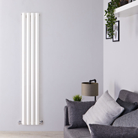 Radiateur Design Vertical Blanc Salisbury 178cm x 28cm x 6cm 700 Watts