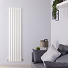 Radiateur Design Vertical Blanc Salisbury 178cm x 42cm x 6cm 1050 Watts