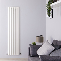 Radiateur Design Vertical Blanc Salisbury 178cm x 42cm x 6cm 1050 Watts