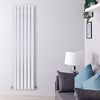 Radiateur Design Vertical Chromé Delta 180cm x 45cm x 5cm 668 Watts