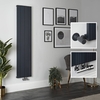 Radiateur design vertical en aluminium – 160 cm x 37, 5 cm – Anthracite - Lex